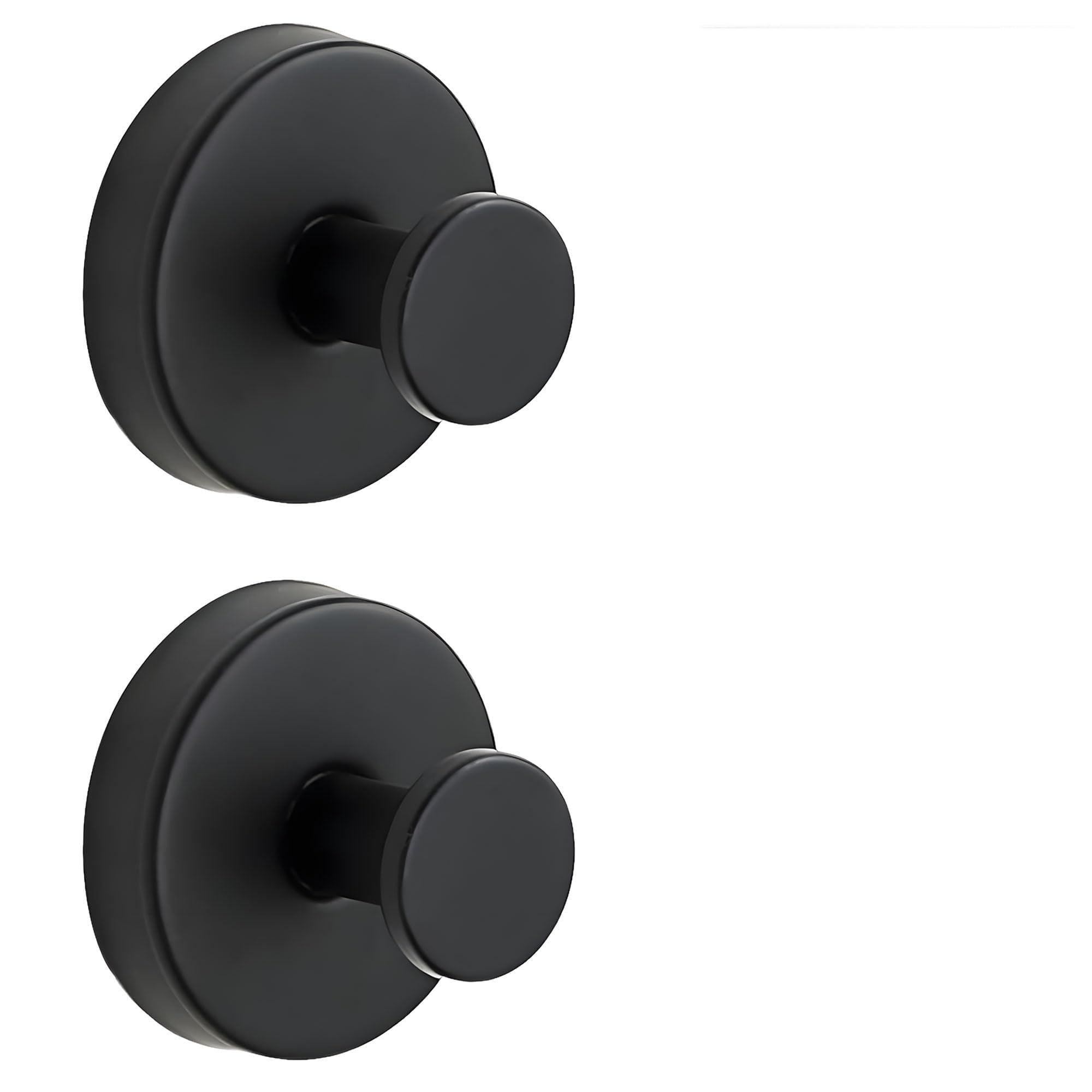 Suction Cup Hooks for Wreaths on Glass, 2025 New No Drill Suction Cup Hooks for Shower, Wreath Hanger for Front Door, Metal Towel Hooks for Window Bathroom Mirrors Christmas Decorations (2, Gold)