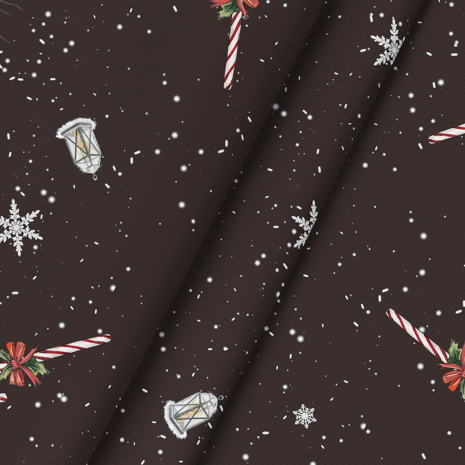 Horaldaily Christmas Tablecloth 60×84 Inch, Winter Snowman House Christmas Trees Red Washable Table Cover for Party Picnic Dinner Decor