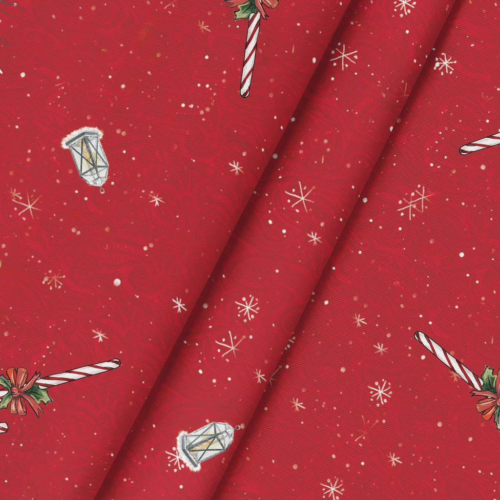 Horaldaily Christmas Tablecloth 60×84 Inch, Winter Snowman House Christmas Trees Red Washable Table Cover for Party Picnic Dinner Decor