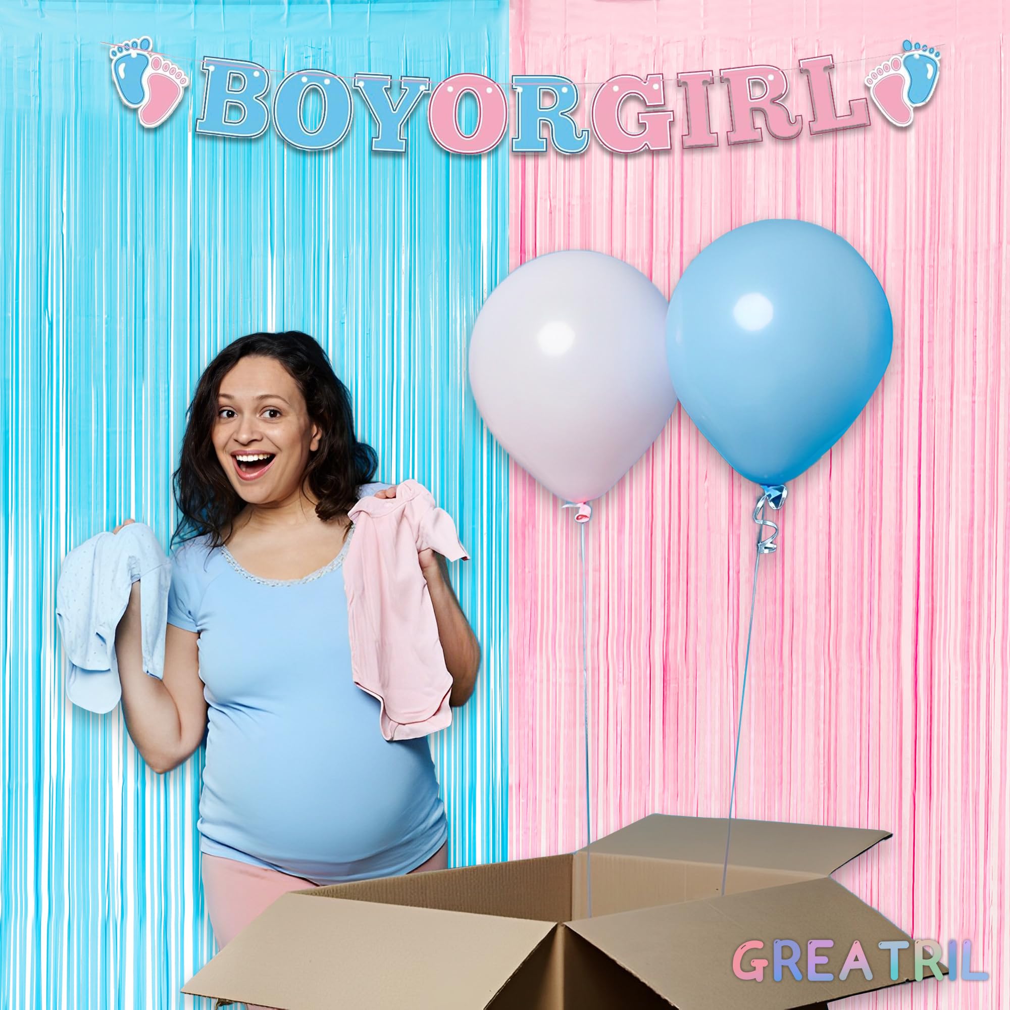 Silver Snowflake Fringe Curtain - GREATRIL Winter Onederland Streamers Backdrop with Sparkling Snowflake for Christmas Birthdays Party Decoration -3.2ft x 6.5ft - 2 Pack