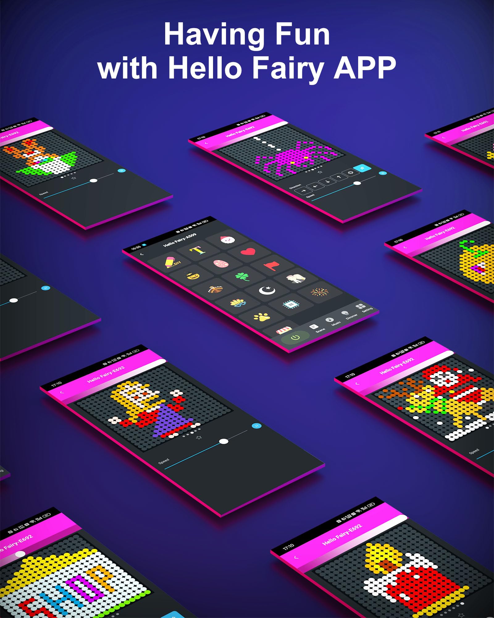 Brightown 300 LED Fairy Curtain Lights, 9.8ft x 9.8ft Warm White Curtain String Lights, USB Plug in 8 Lighting Modes Christmas Decoration, Hanging Lights with Remote for Bedroom Indoor Weddings Dorm