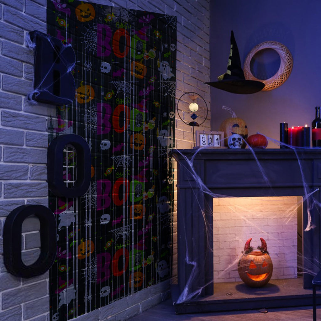 Silver Snowflake Fringe Curtain - GREATRIL Winter Onederland Streamers Backdrop with Sparkling Snowflake for Christmas Birthdays Party Decoration -3.2ft x 6.5ft - 2 Pack