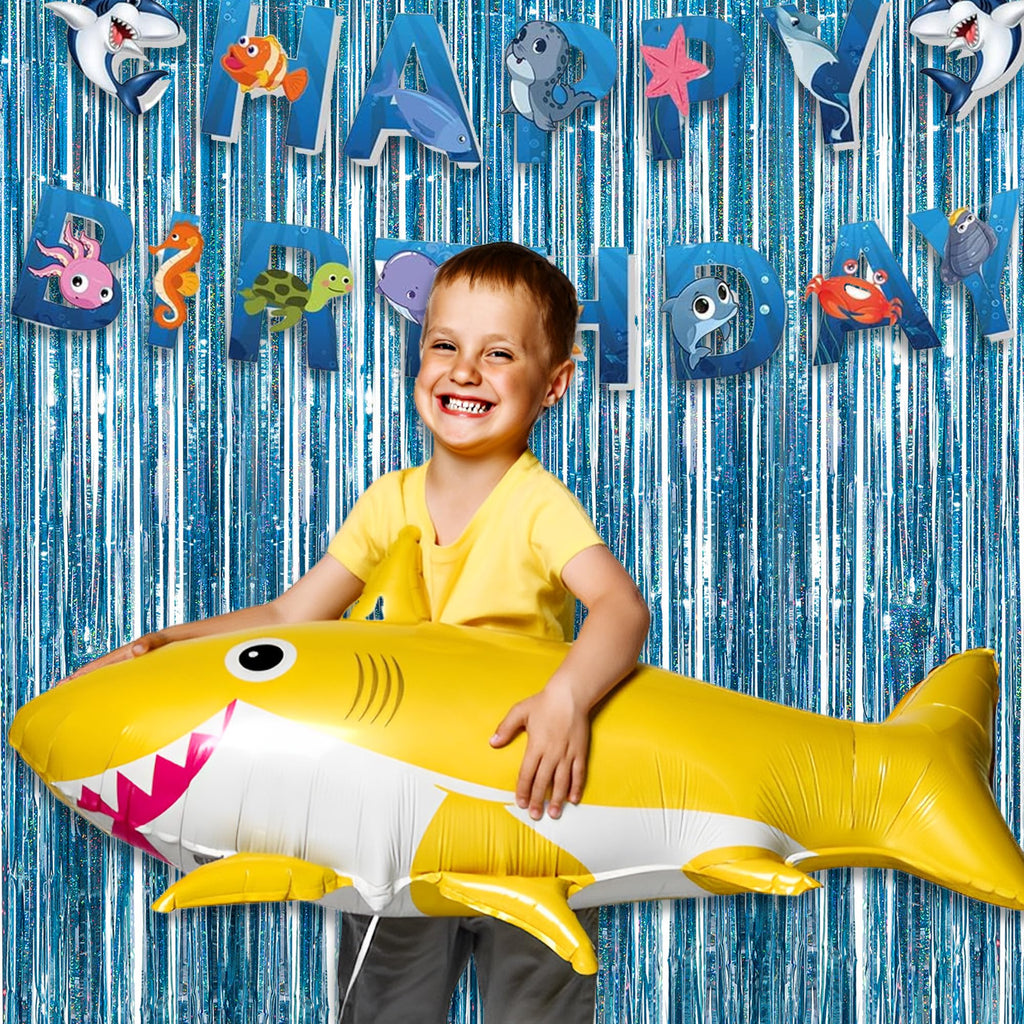 Silver Snowflake Fringe Curtain - GREATRIL Winter Onederland Streamers Backdrop with Sparkling Snowflake for Christmas Birthdays Party Decoration -3.2ft x 6.5ft - 2 Pack