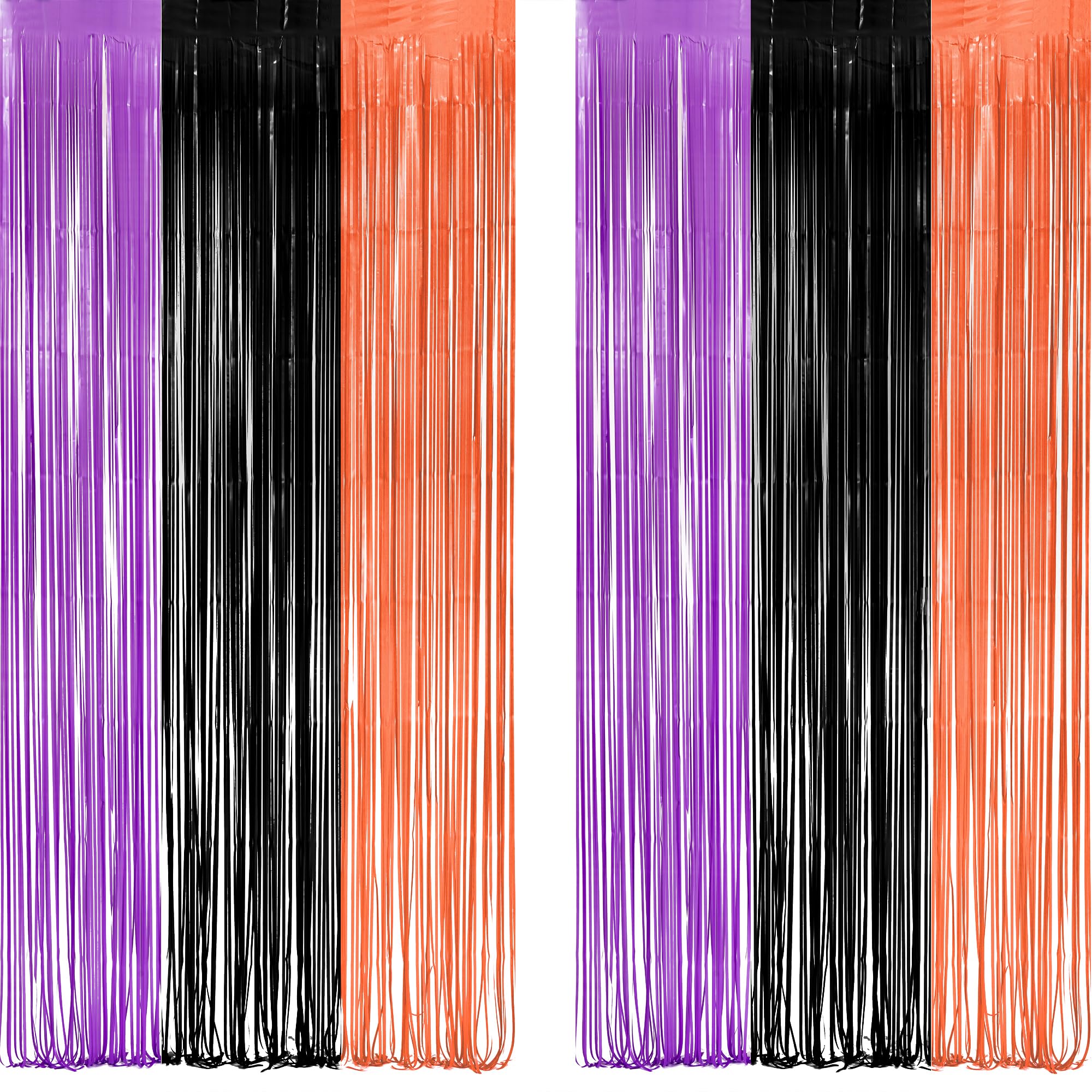 Silver Snowflake Fringe Curtain - GREATRIL Winter Onederland Streamers Backdrop with Sparkling Snowflake for Christmas Birthdays Party Decoration -3.2ft x 6.5ft - 2 Pack