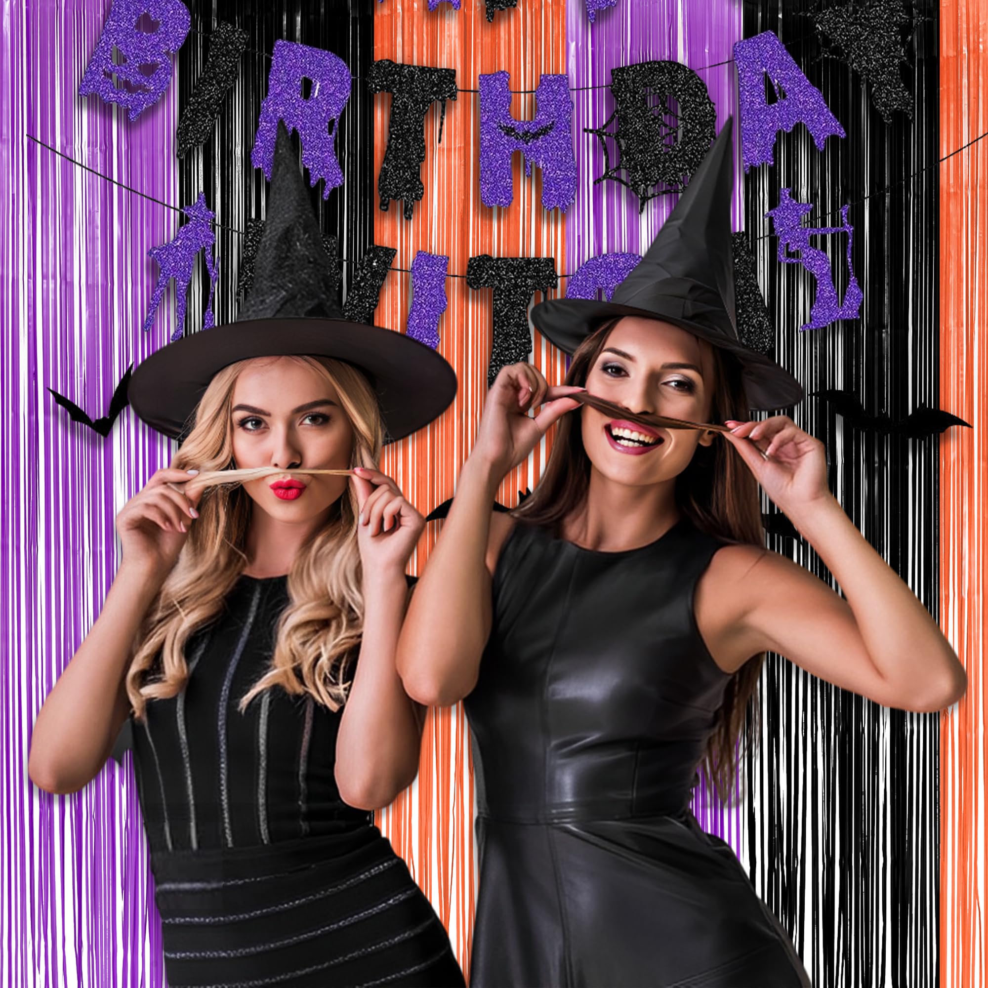 Silver Snowflake Fringe Curtain - GREATRIL Winter Onederland Streamers Backdrop with Sparkling Snowflake for Christmas Birthdays Party Decoration -3.2ft x 6.5ft - 2 Pack