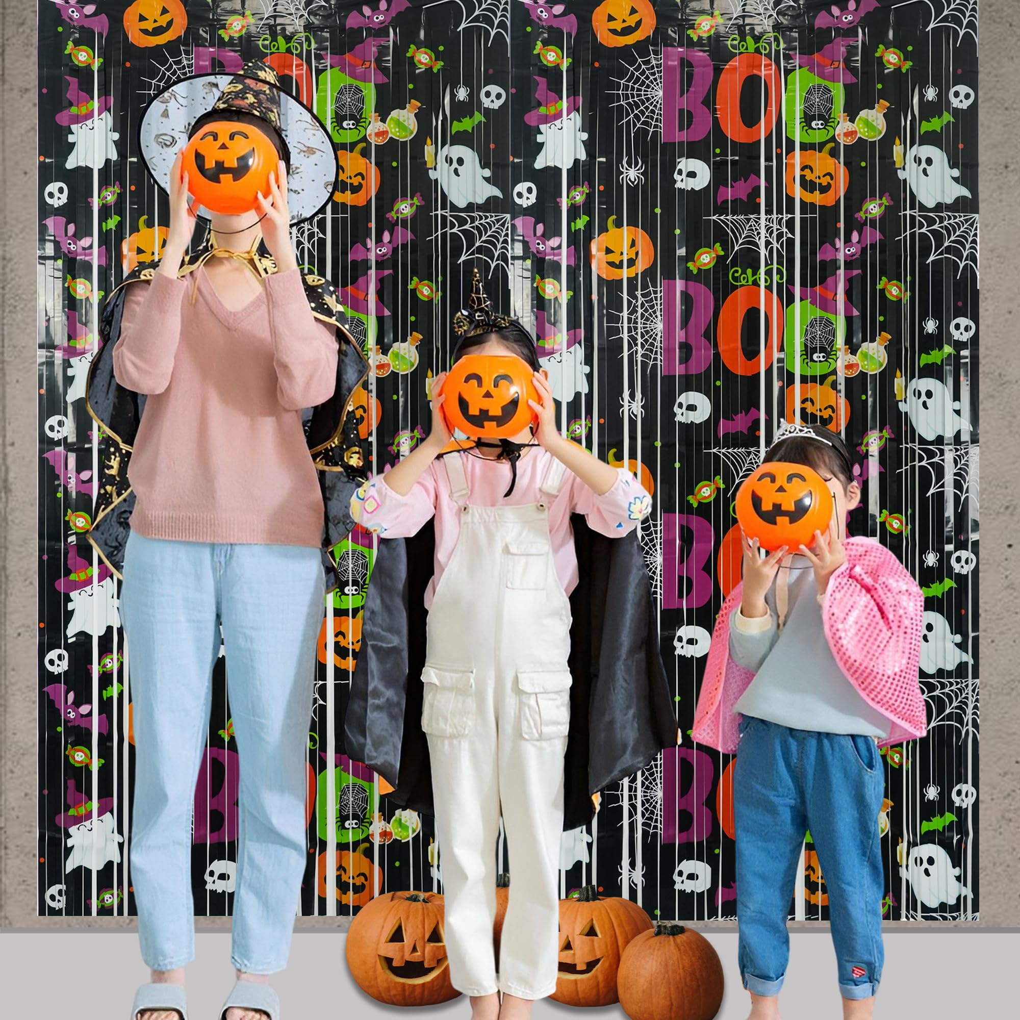 Silver Snowflake Fringe Curtain - GREATRIL Winter Onederland Streamers Backdrop with Sparkling Snowflake for Christmas Birthdays Party Decoration -3.2ft x 6.5ft - 2 Pack